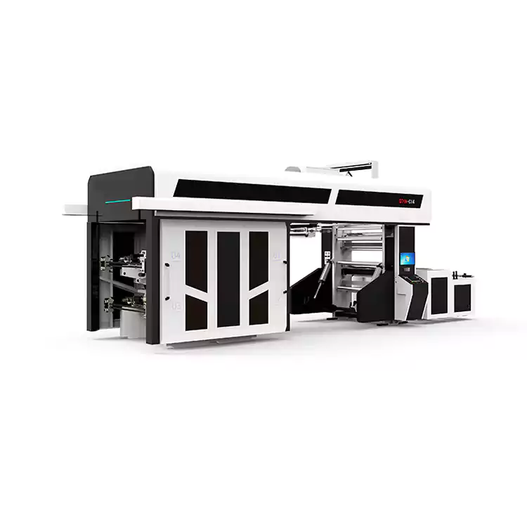 4-8개의 색깔 Flexographic Ci 플라스틱 Flexo 인쇄기