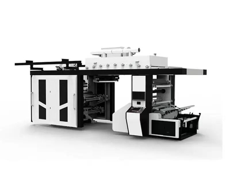 4가지 색상 중앙 인상 플렉소그래픽 프레스